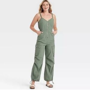 NWT Maxi Cargo Universal Thread Jumpsuit